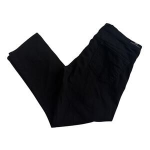 Citizens Of Humanity Jeans Women's 32 Black Elsa Mid Rise Slim Fit Crop Stretch